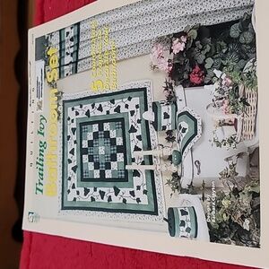 House of White Birches Quilting Trailing Ivy Bathroom Set Pattern Booklet.